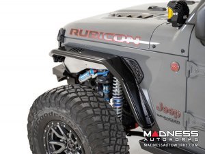 Jeep Wrangler JL Tube Fenders - Stealth Fighter - Front - w/o Turn Signal / Running Lights